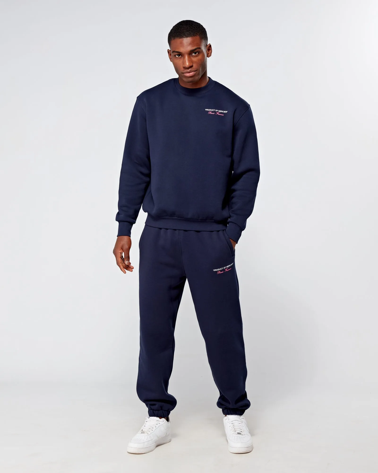 Navy Product Of Mercier Joggers