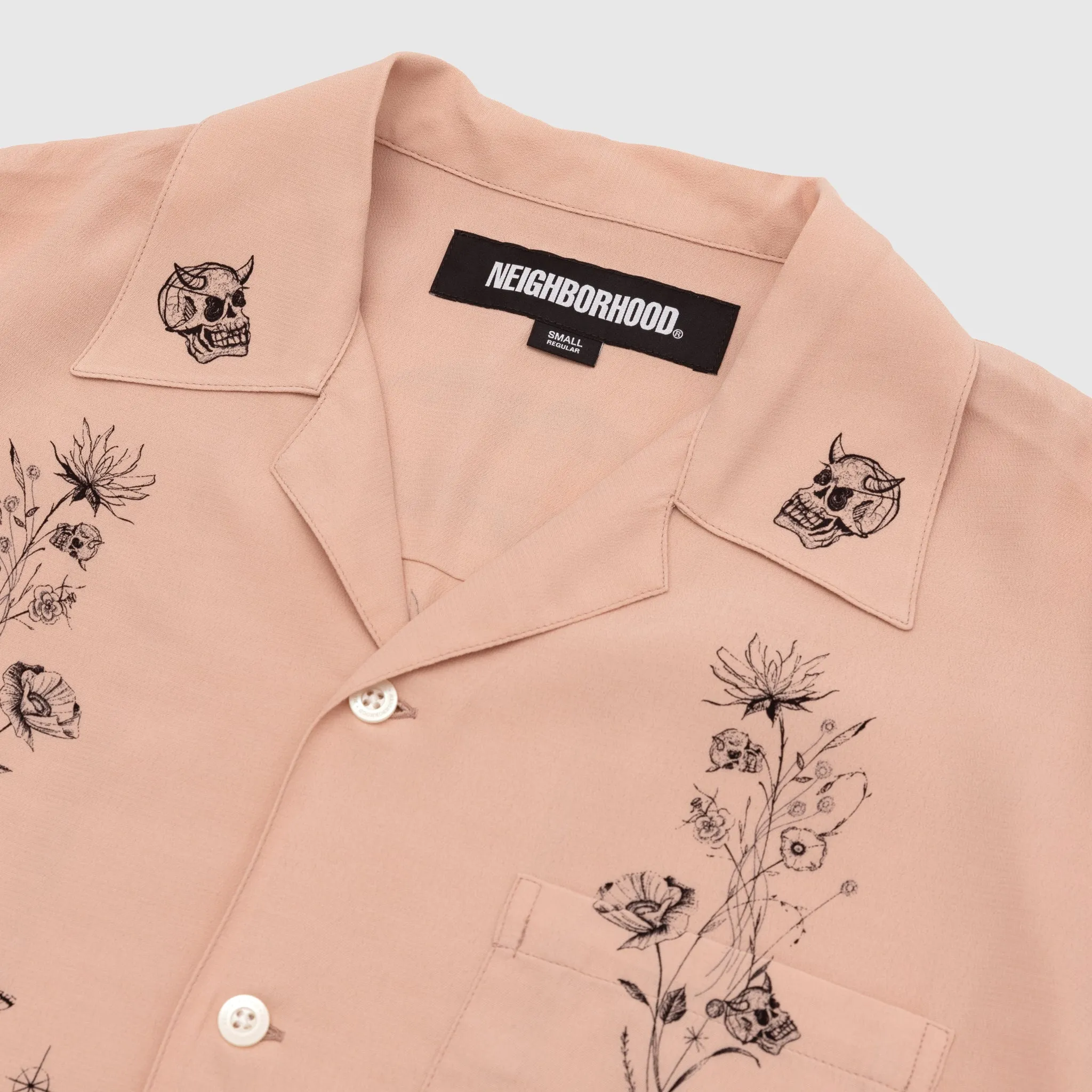 NH x DR WOO HAWAIIAN S/S SHIRT