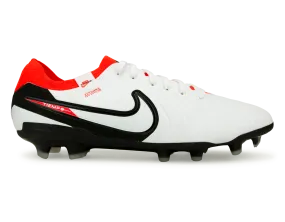 Nike Men's Tiempo Legend 10 Pro FG White/Red