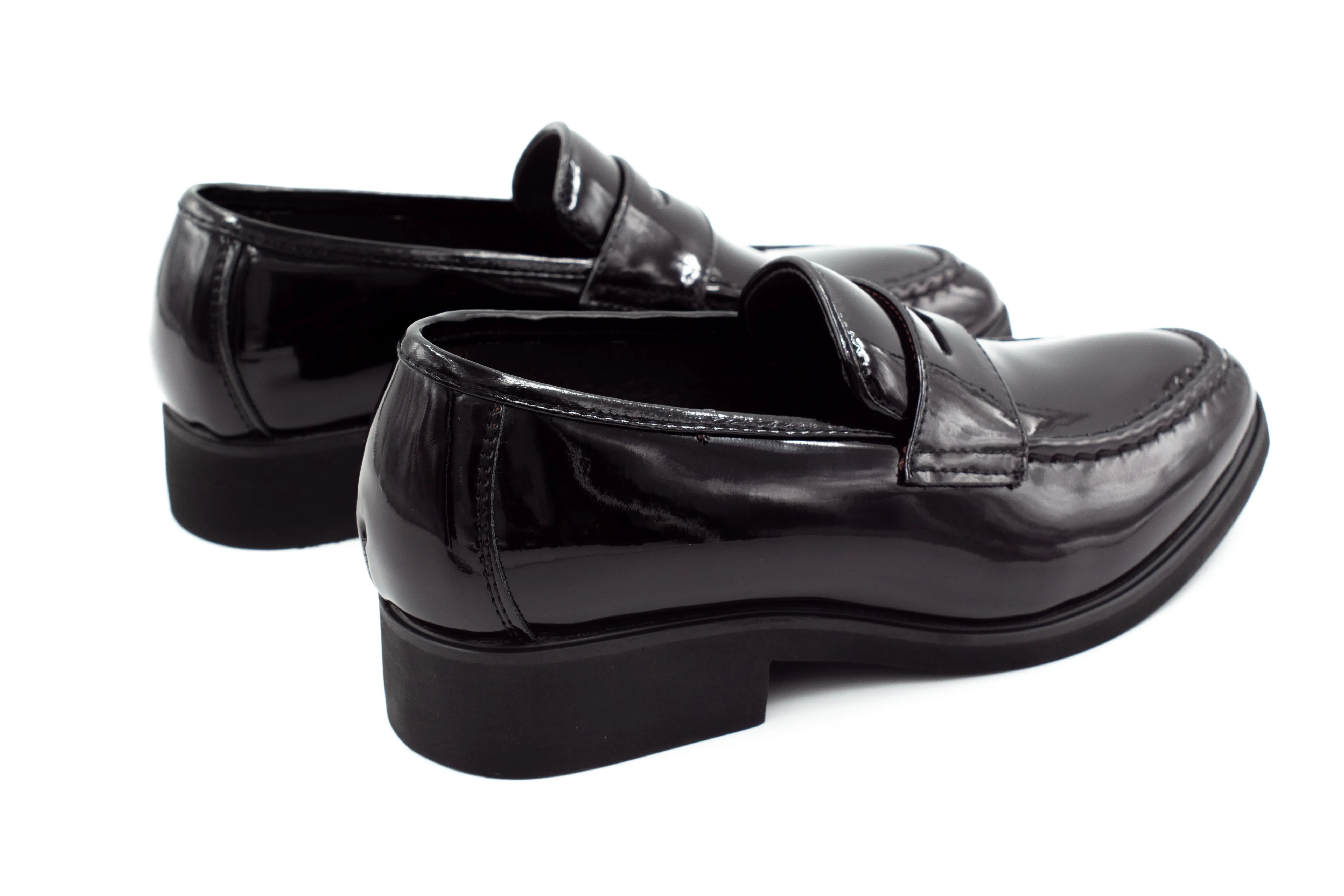 Oslo Loafers - Patent Black