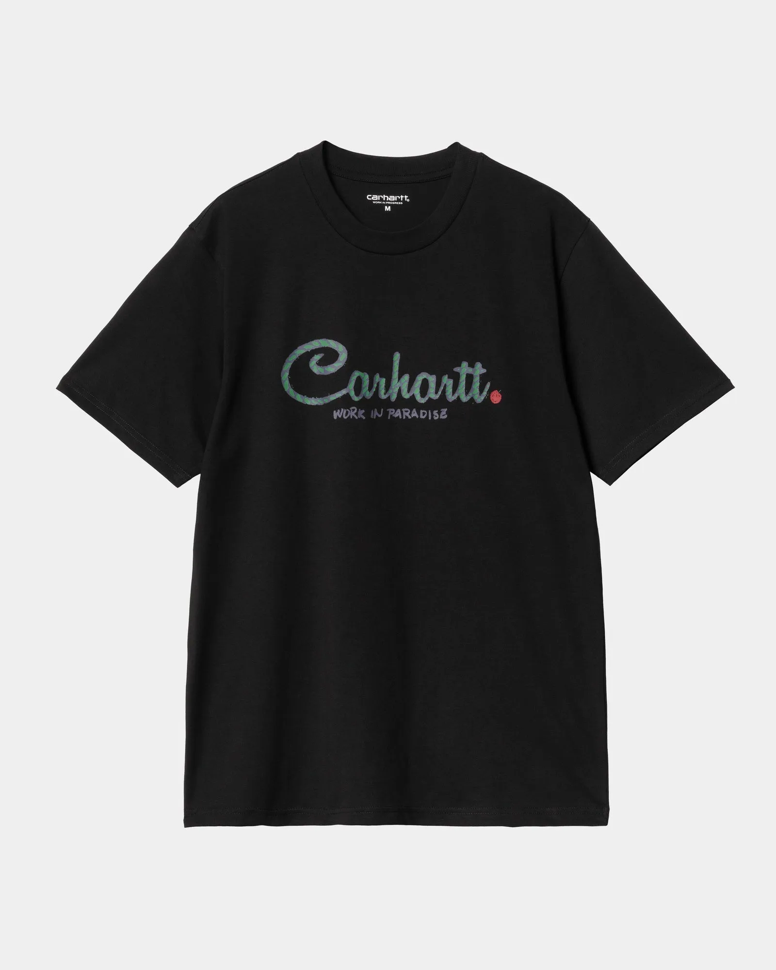 Paradise Script T-Shirt | Black