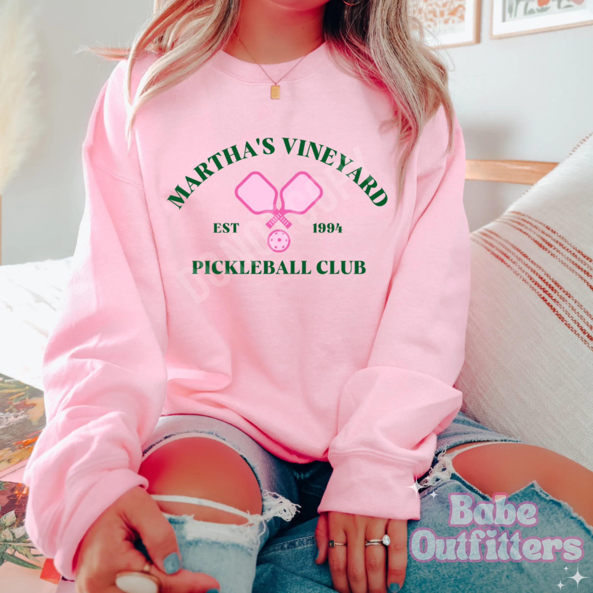 Pickleball Club Crewneck