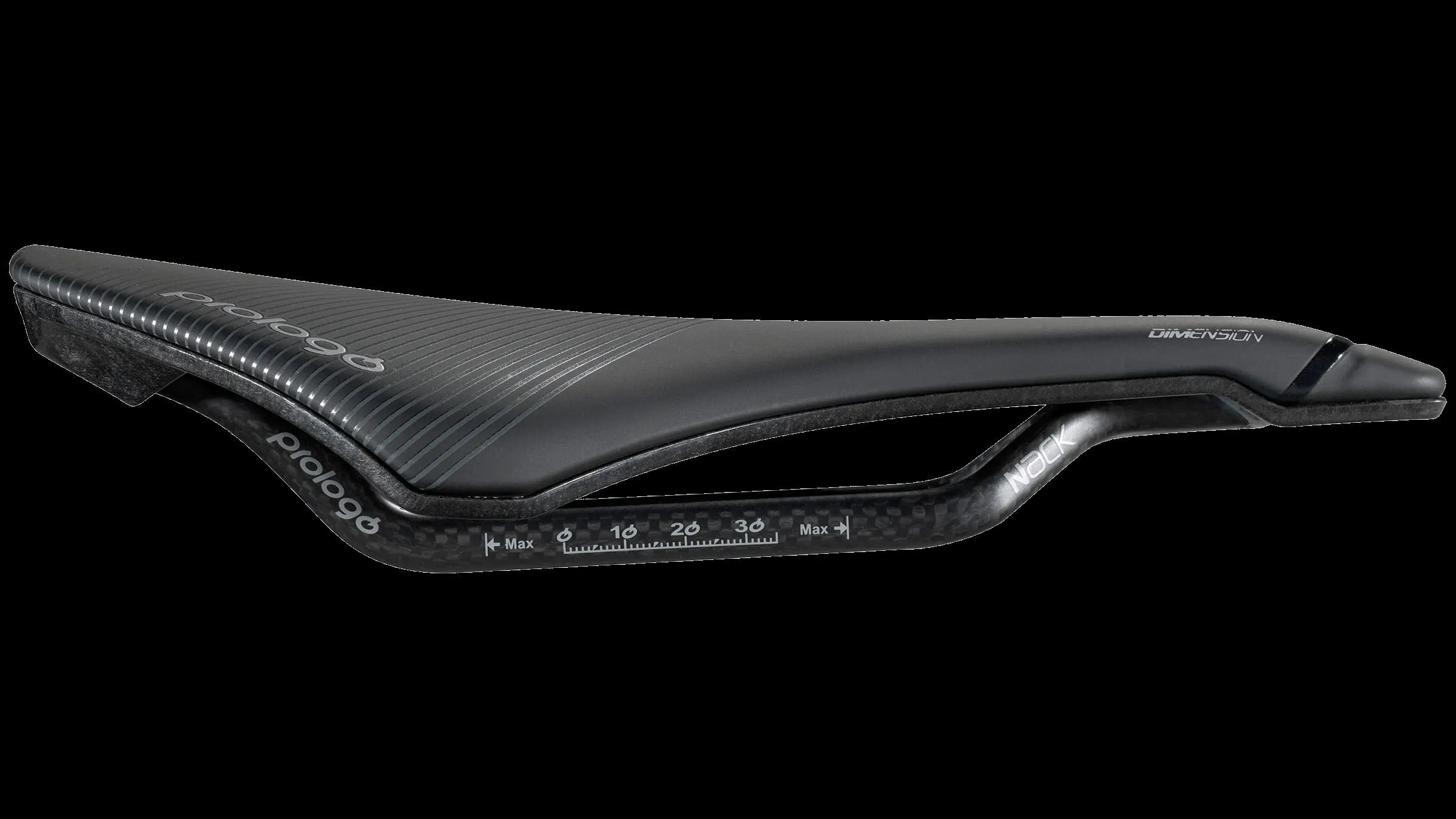 Prologo Dimension 143 Tirox Rail Hard Saddle - Black