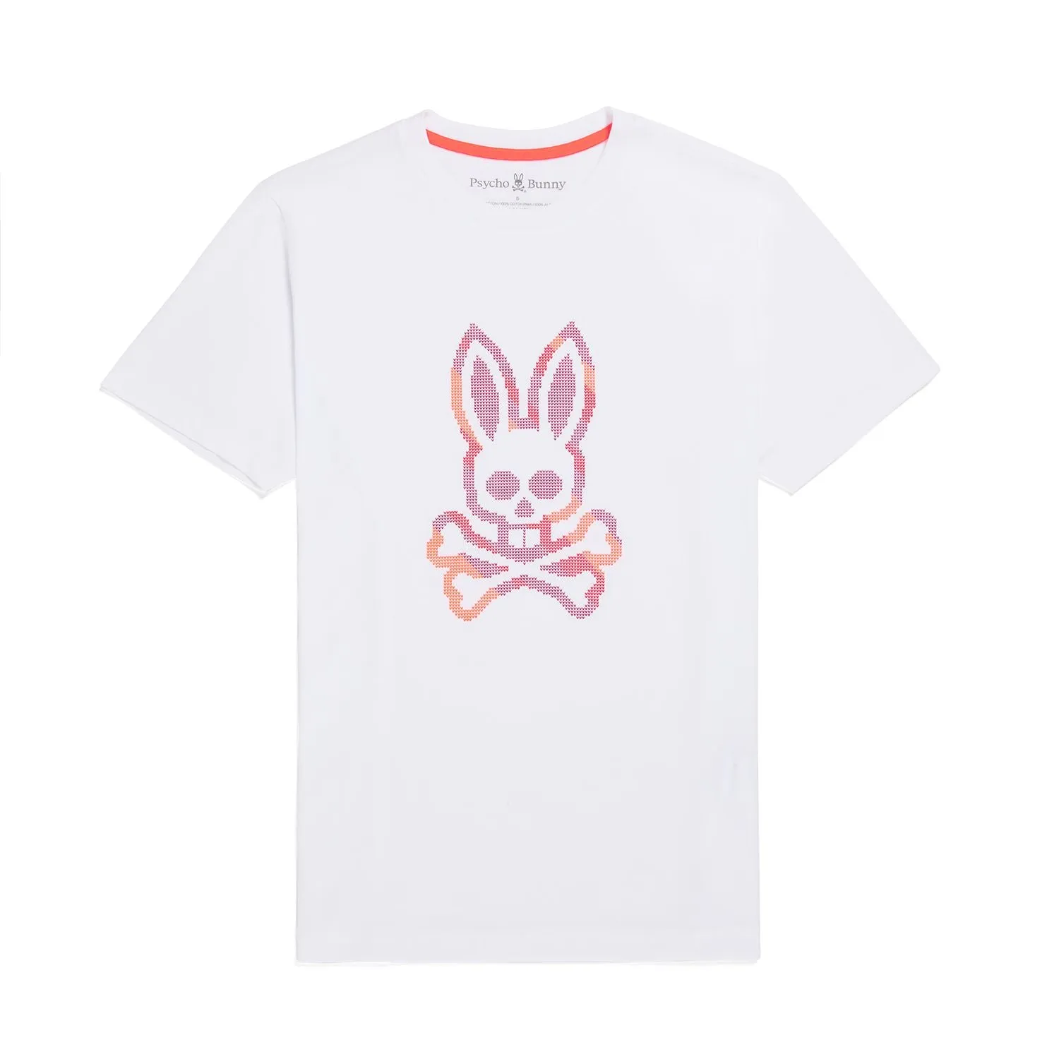 Psycho Bunny Apple Valley HD Graphic Tee - White