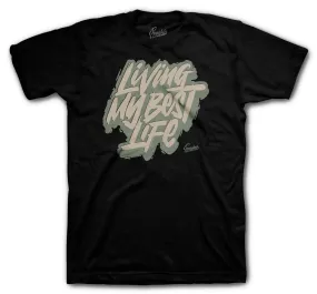 Retro 10 Desert Camo Shirt -Living Life - Black