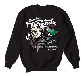 Retro 3 Pine Green Slaying Haters Sweater