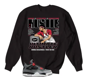 Retro 4 Infrared Ultimate Hustler Sweater