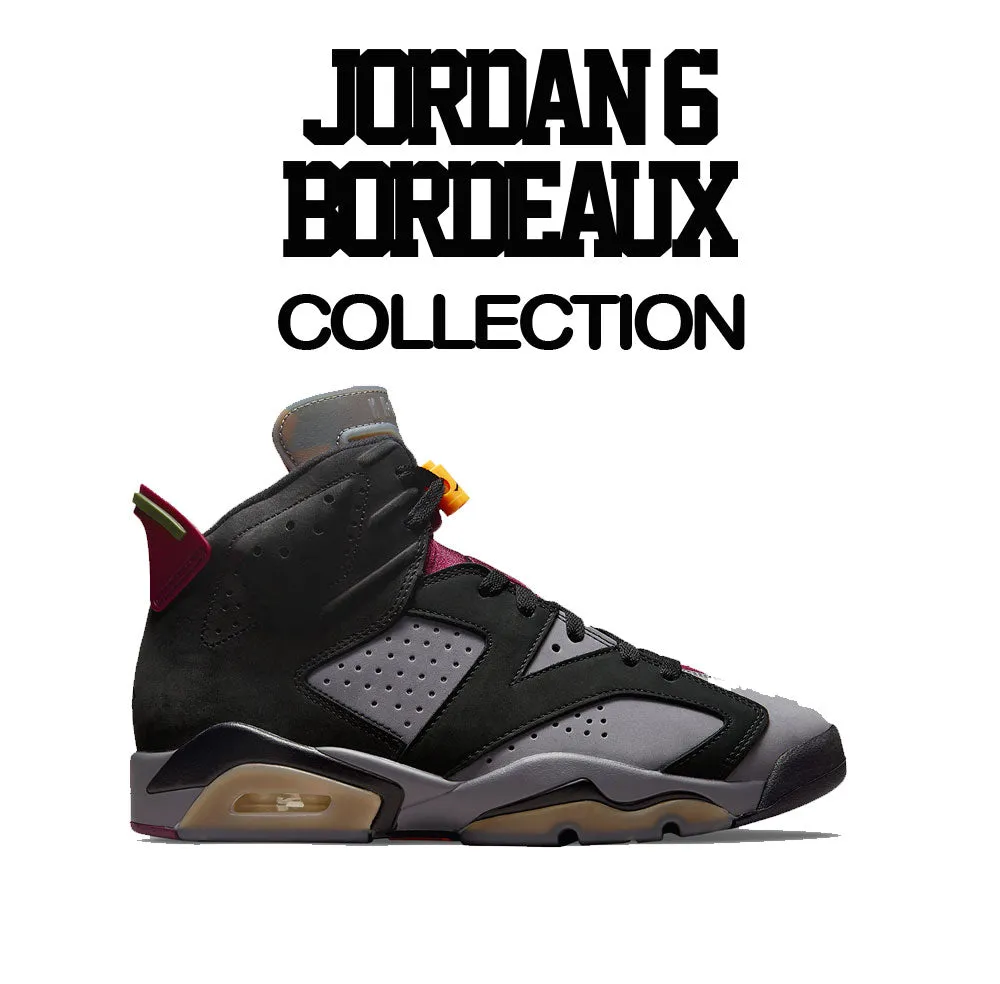 Retro 6 Bordeaux Rolling In Deaux Shirt