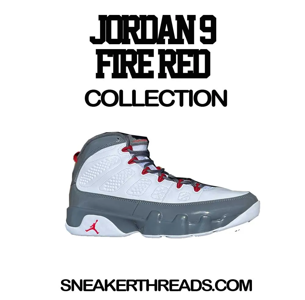 Retro 9 Fire Red Can't Stop Shirt