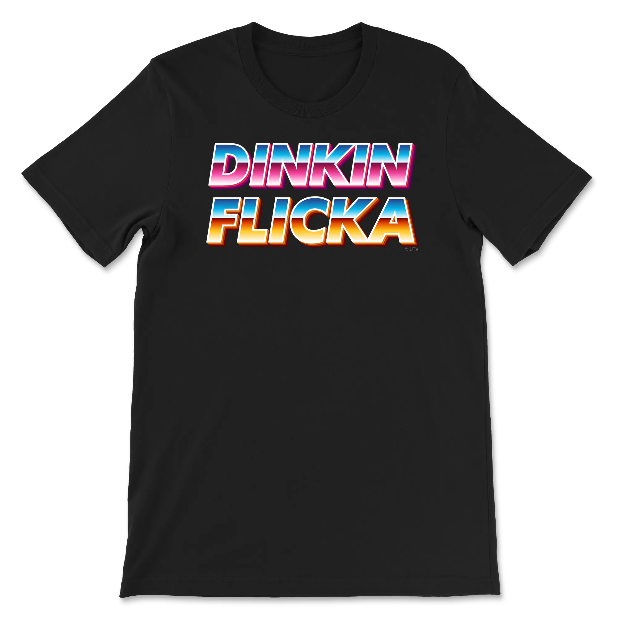 Retro Dinkin Flicka T-Shirt