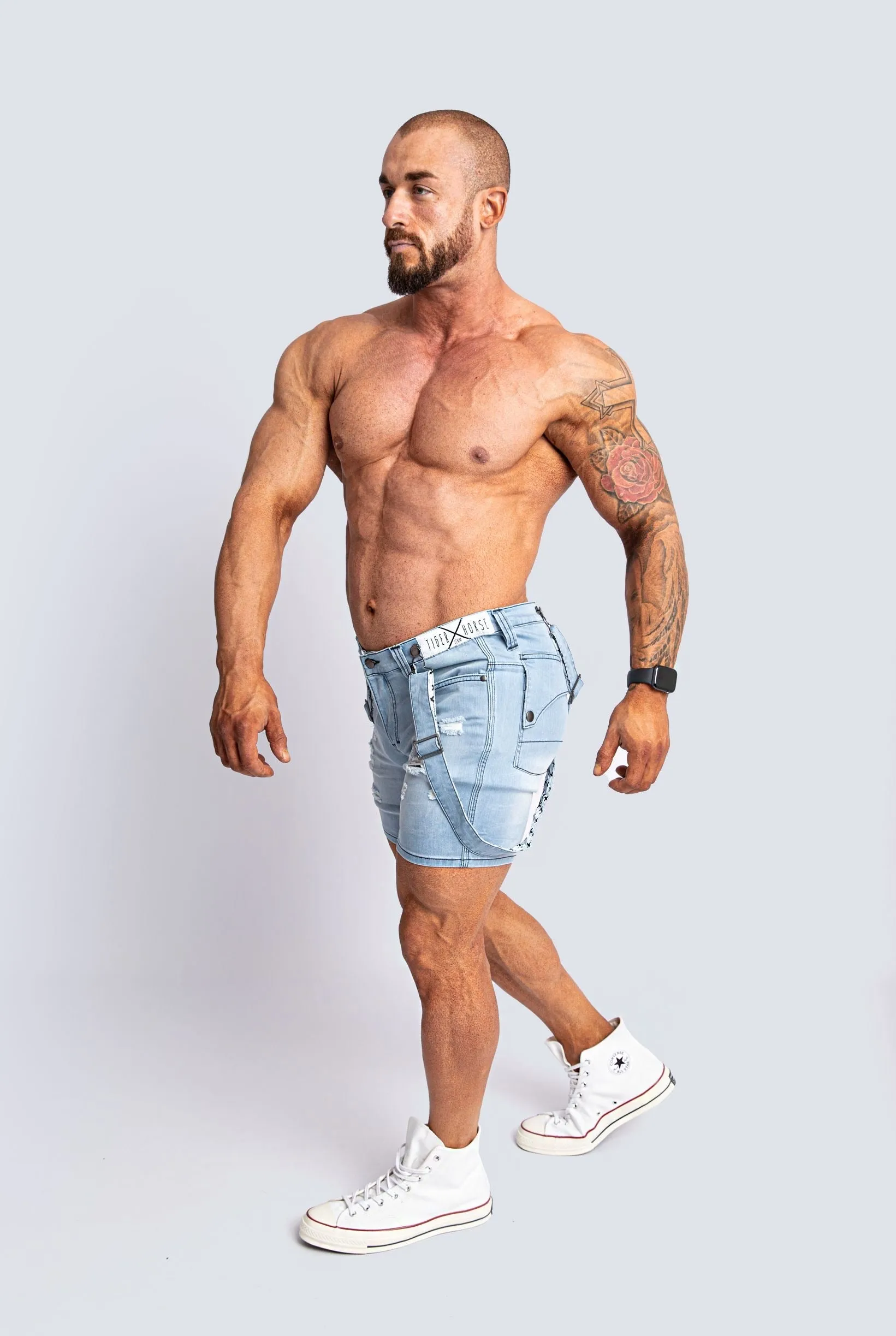 ROMEY ICE BLUE X-STRETCH SHORT last sizes