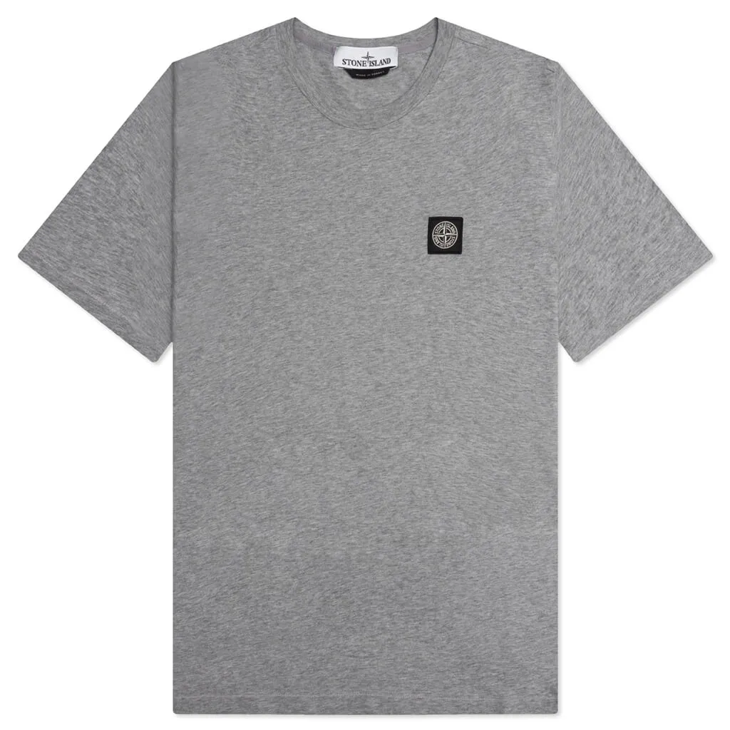 S/S T-Shirt - Melange Grey