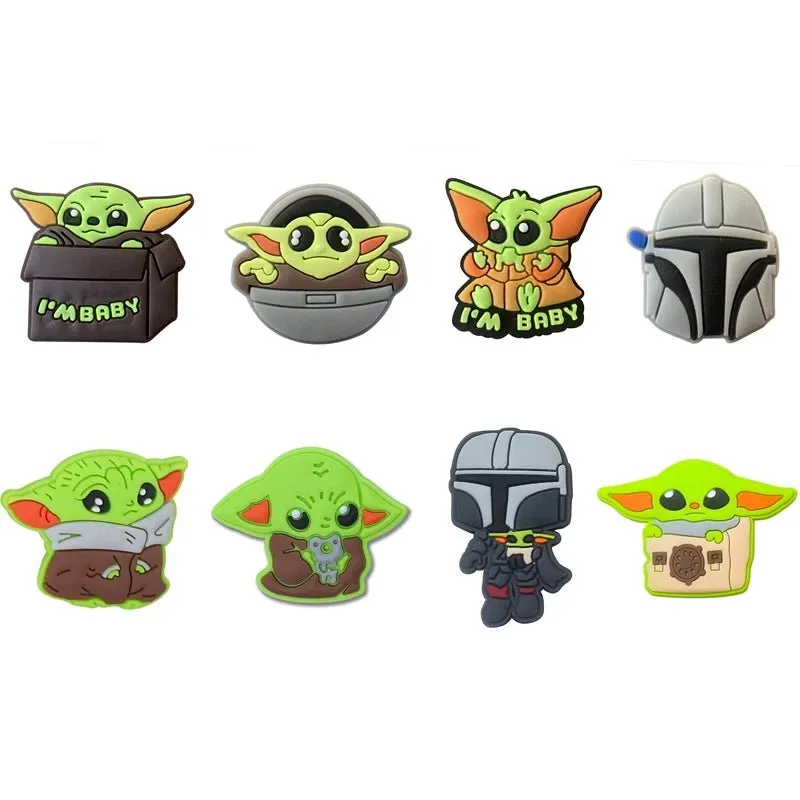 Star Wars Shoes Charms Cartoon Sandals Accessories Buckle Clogs