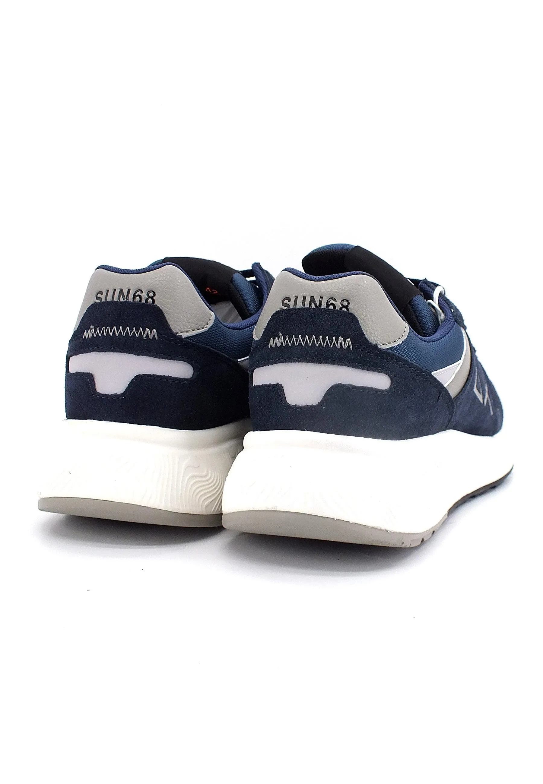 SUN68 Daddy Sneaker Uomo Navy Blue Z42127