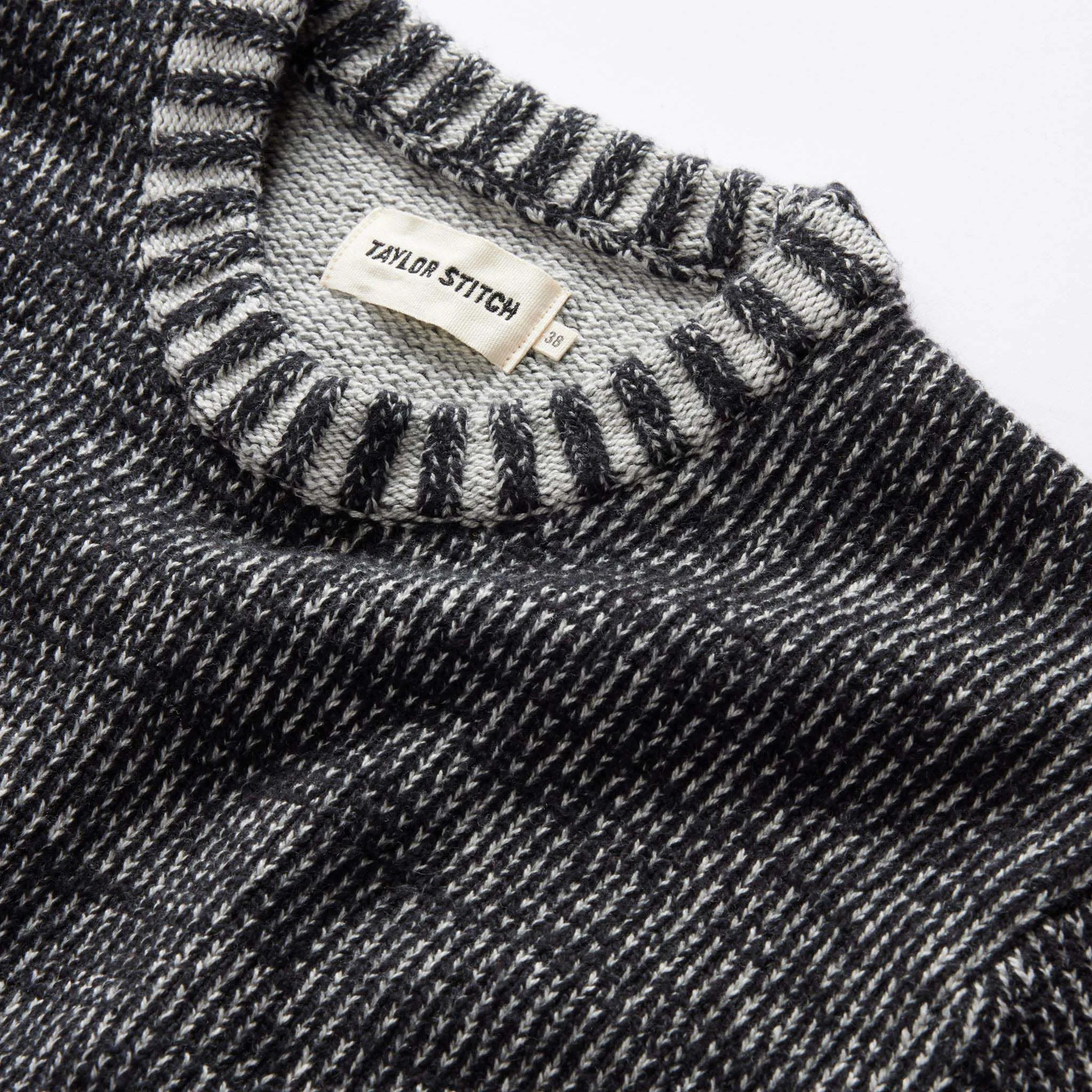 The Headland Sweater in Coal Heather