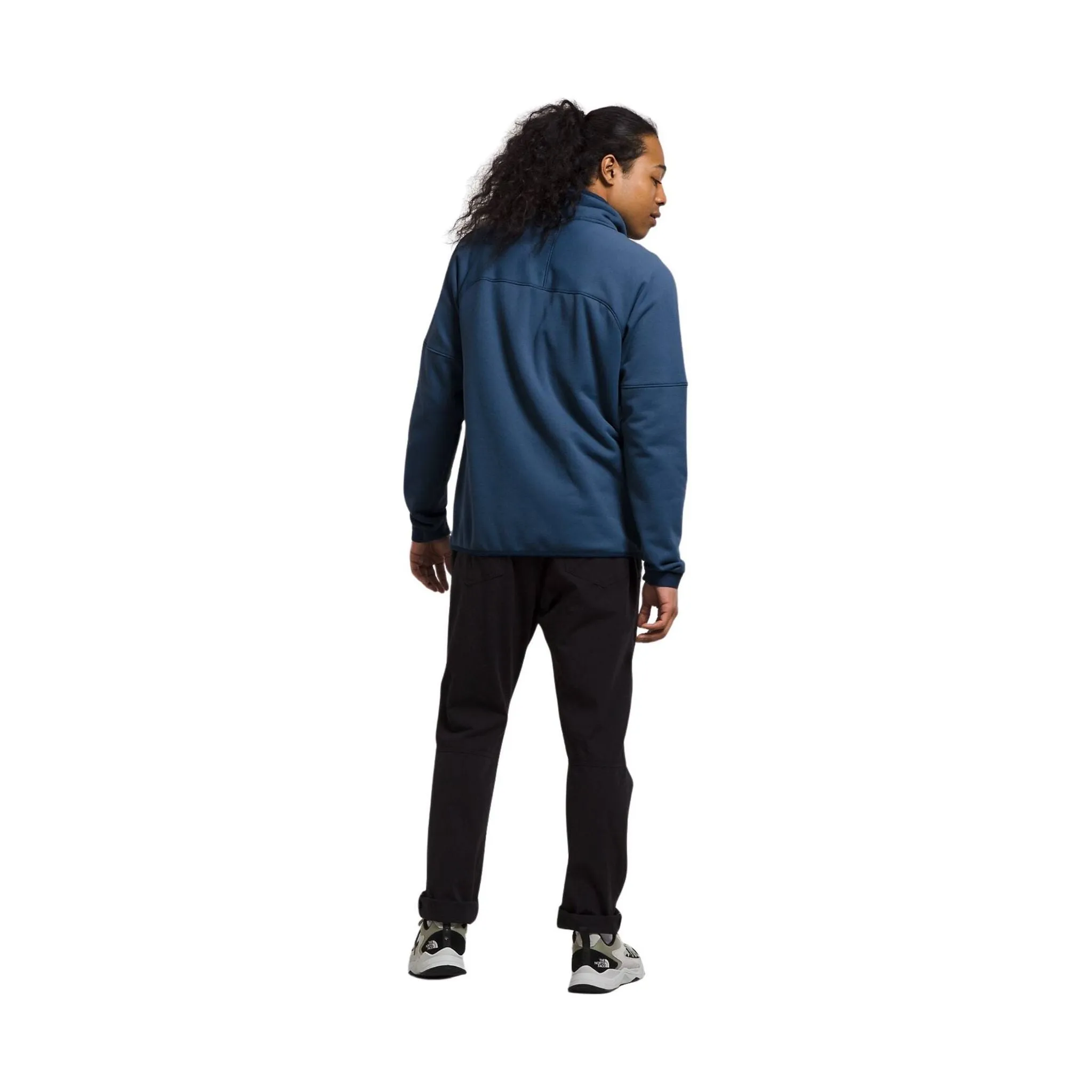 The North Face Men's High Altitude Canyonlands Half Zip Jacket - Shady Blue