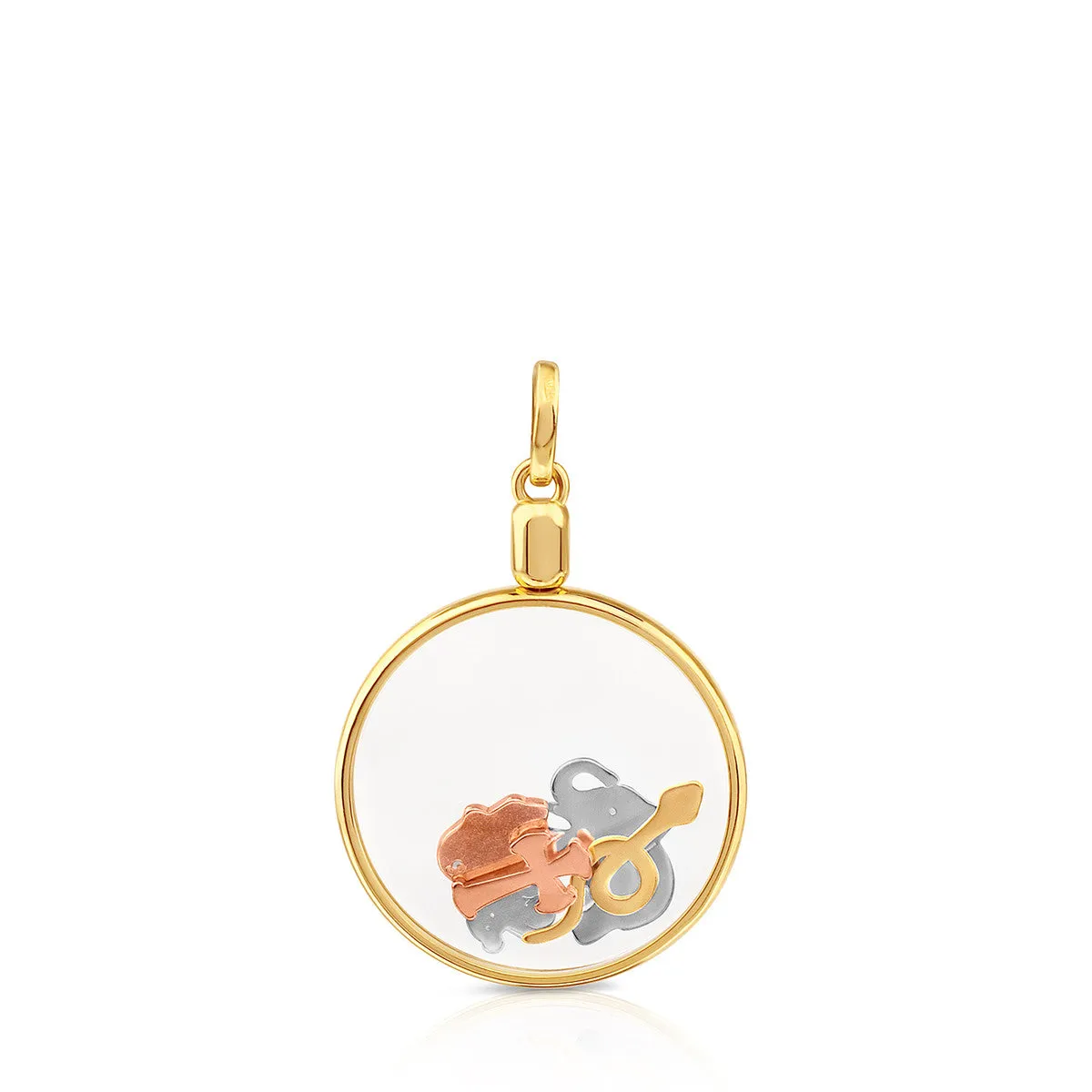 Tous Vermeil Silver Idol Locket Pendant 712364660