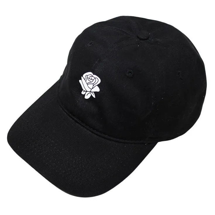 True Rose Dad Hat Black