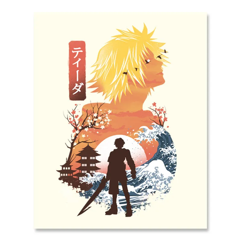 Ukiyo-e Tidus Print