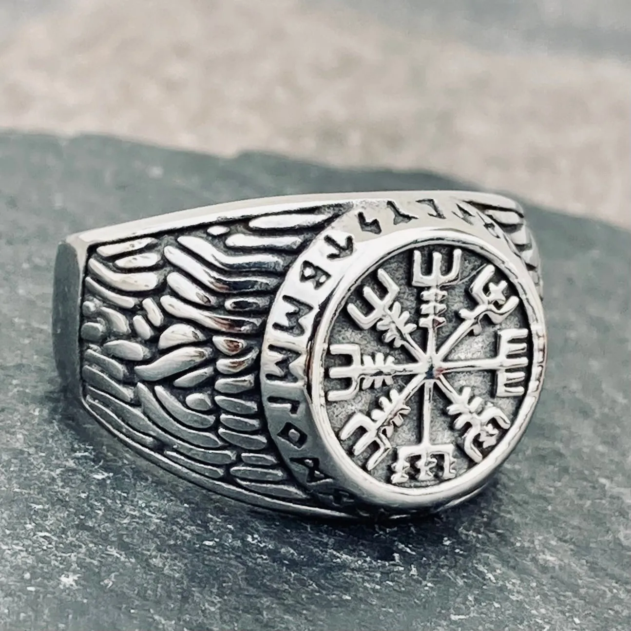 Viking Compass Ring - R255