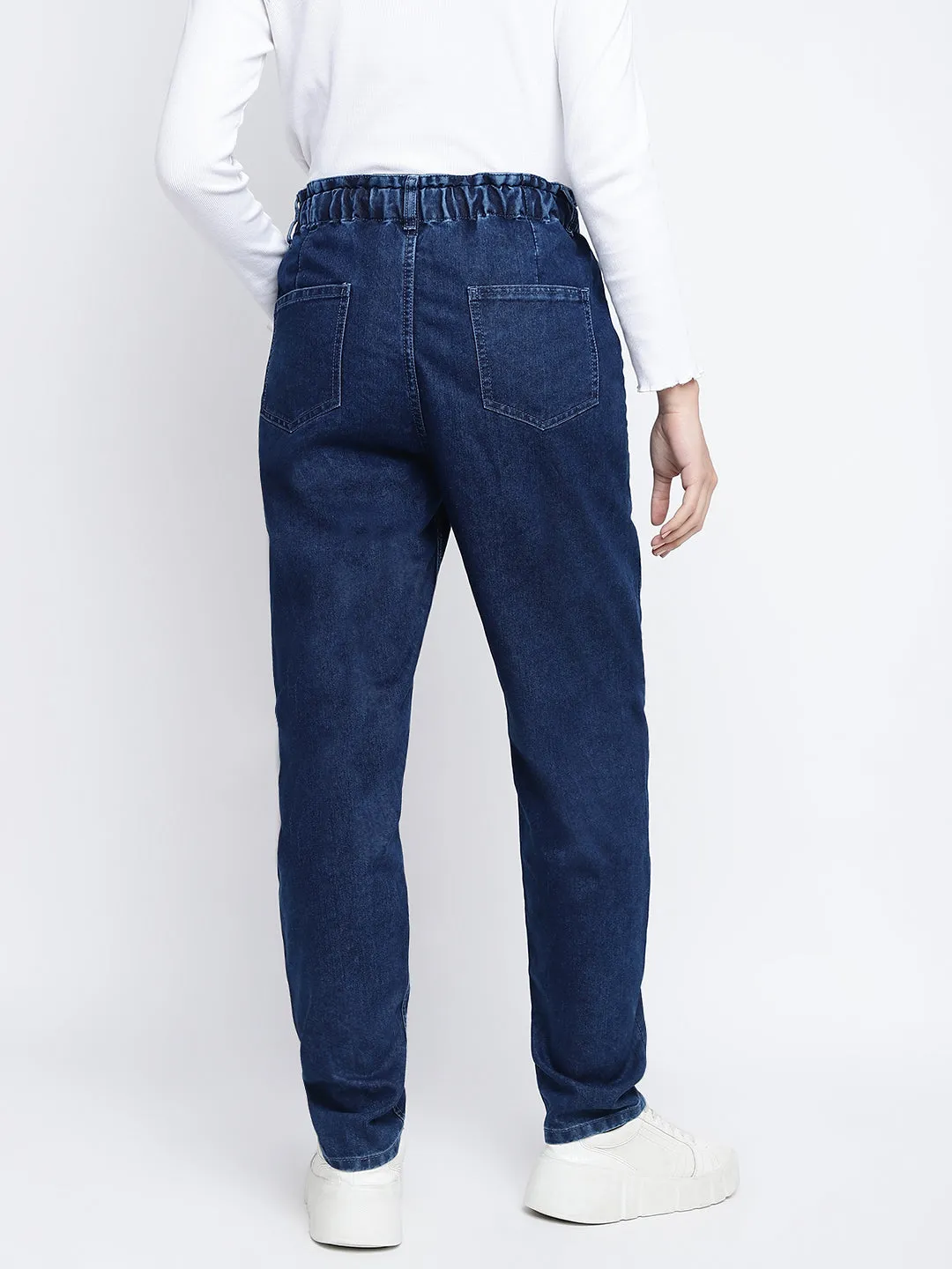 Women Dark Blue Denim Jeans